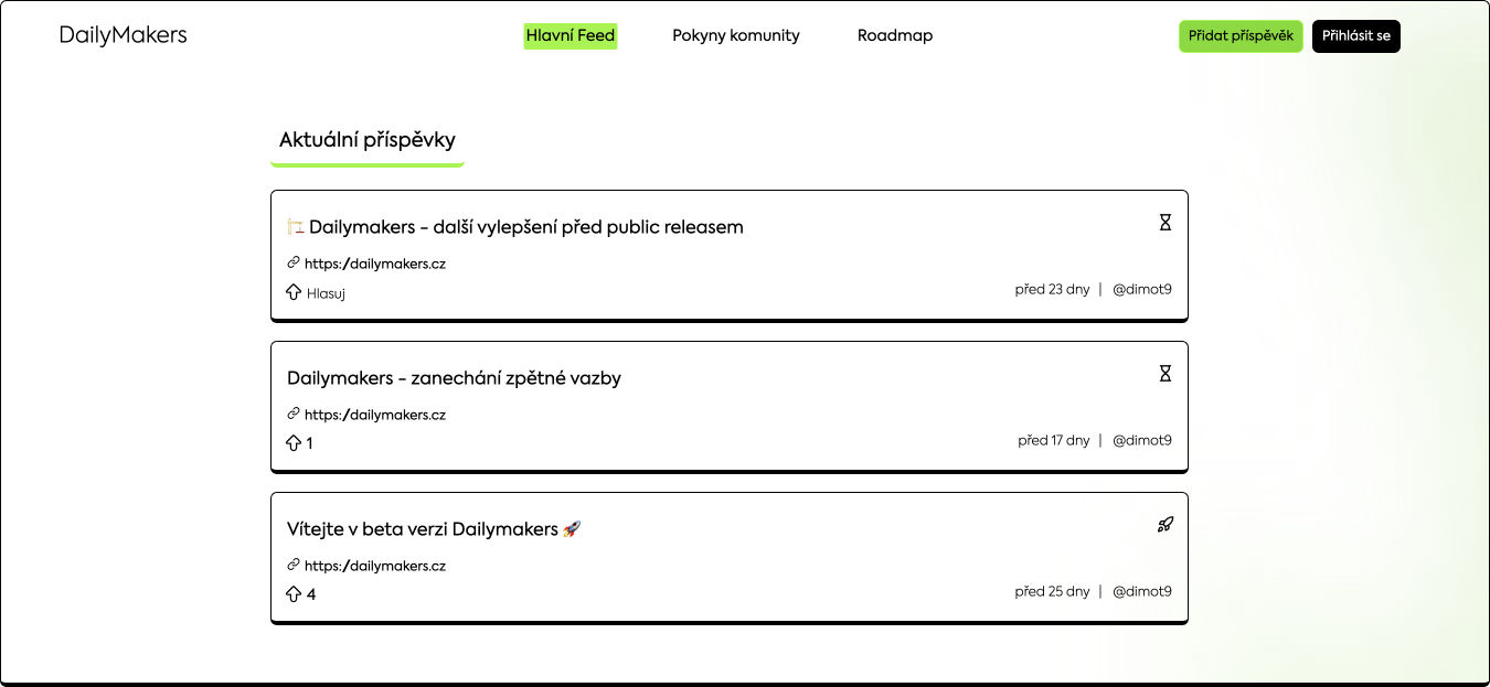 Dailymakers screenshot